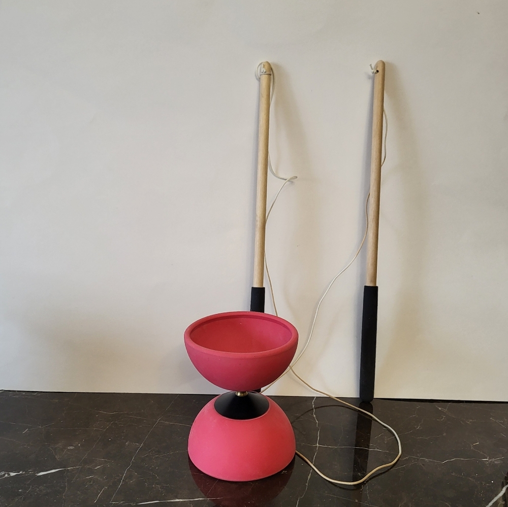 Vibrant Pink Diabolo Juggling Set